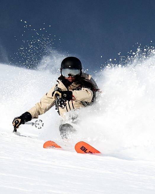 Klant @_chelsea.seber in Moss W Snowboard jas Dames Sand/Black