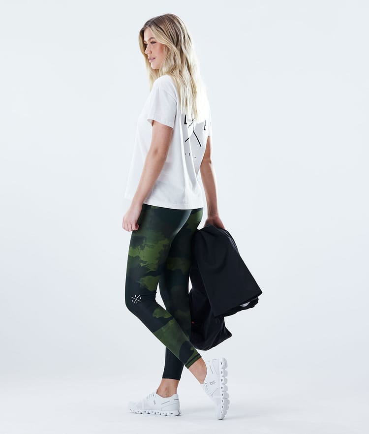 Dope Razor Leggings Women Green Camo, Image 4 of 9