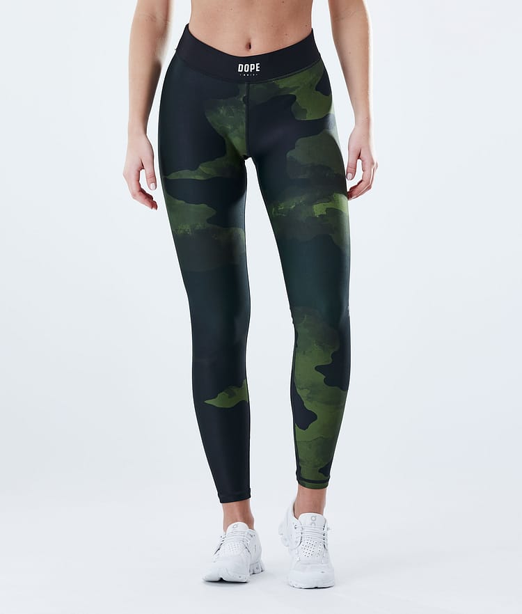 Dope Razor Leggings Women Green Camo, Image 8 of 9