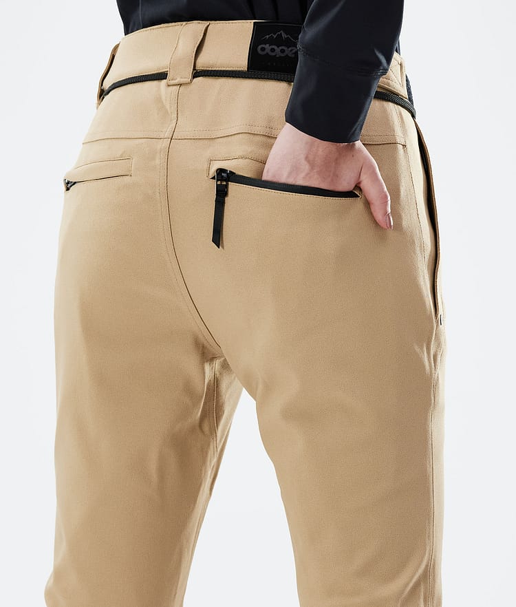 Dope Tigress W 21 Pantalones Snowboard Mujer Khaki, Image 5 of 5