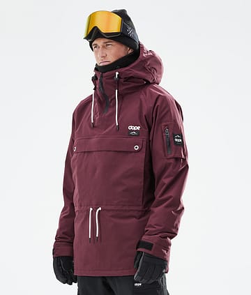 Dope Annok 21 Snowboard Jacket Burgundy