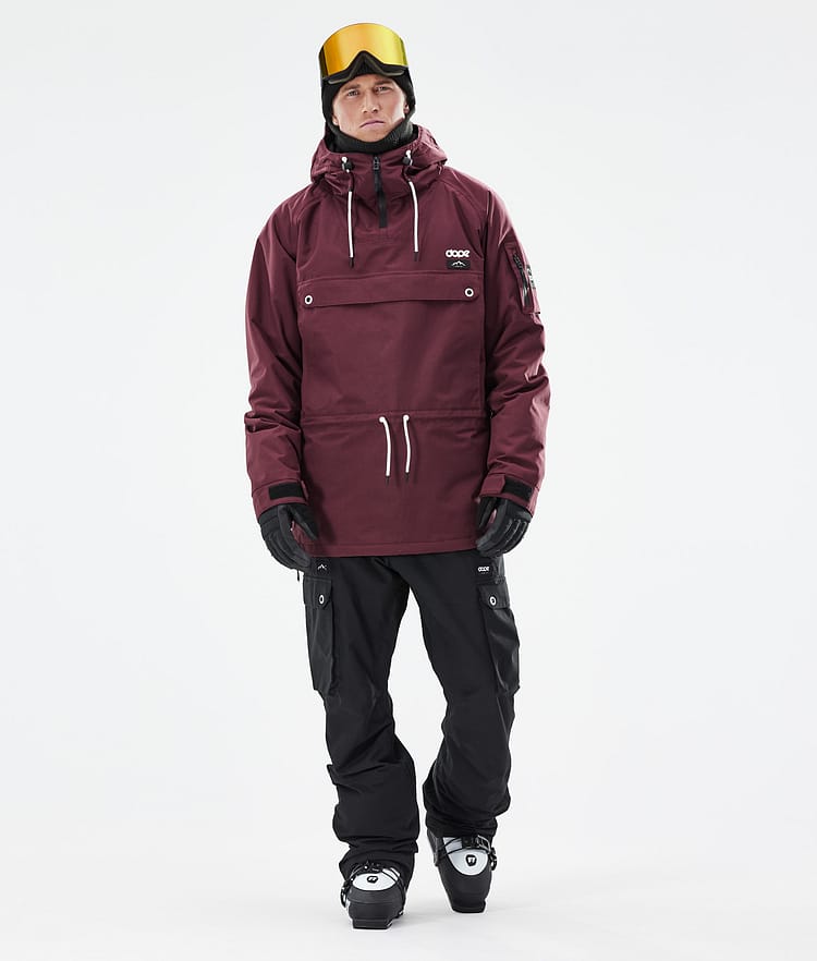 Dope Annok 21 Lyžařská Bunda Pánské Burgundy, Image 4 of 10