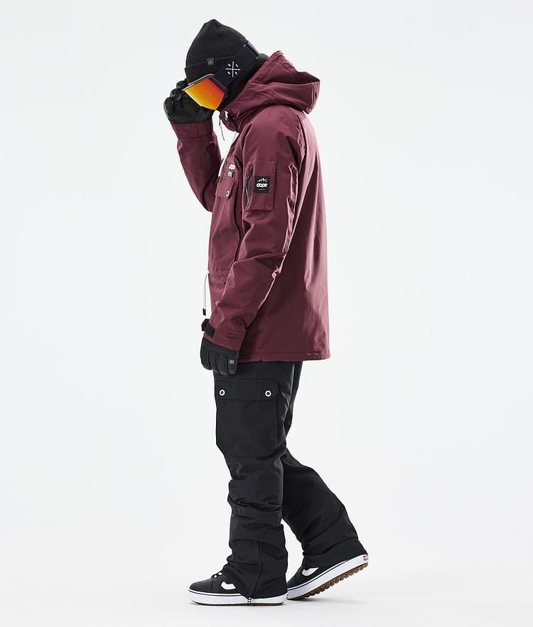 Dope Annok 21 Chaqueta Snowboard Hombre Burgundy Renewed, Image 5 of 10