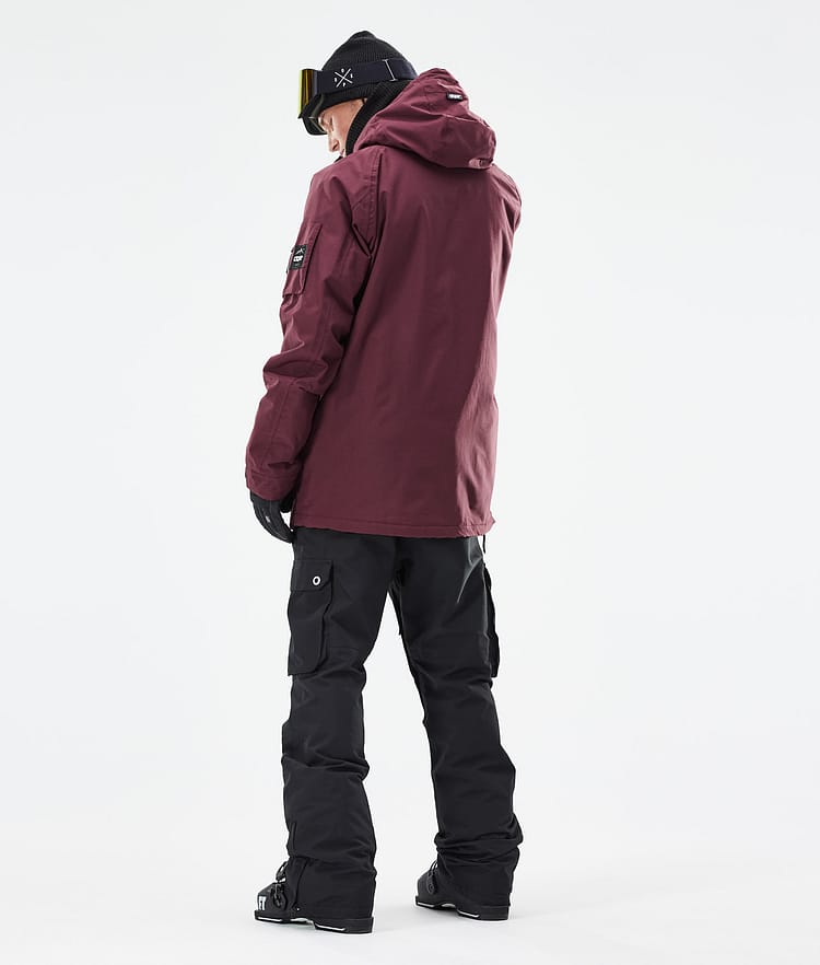 Dope Annok 21 Lyžařská Bunda Pánské Burgundy, Image 6 of 10