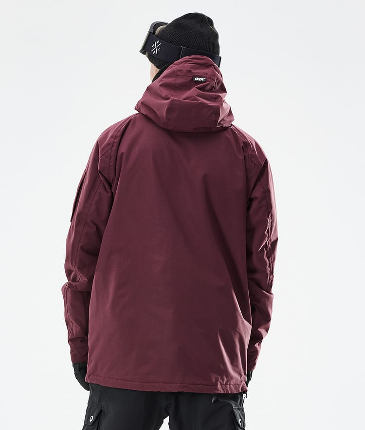 Dope Annok 21 Lyžařská Bunda Pánské Burgundy, Image 8 of 10