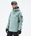 Dope Annok W 21 Chaqueta Esquí Mujer Faded Green