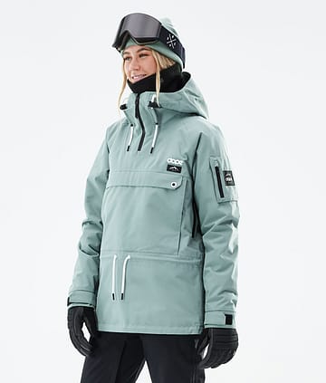 Dope Annok W 21 Snowboard Jacket Faded Green