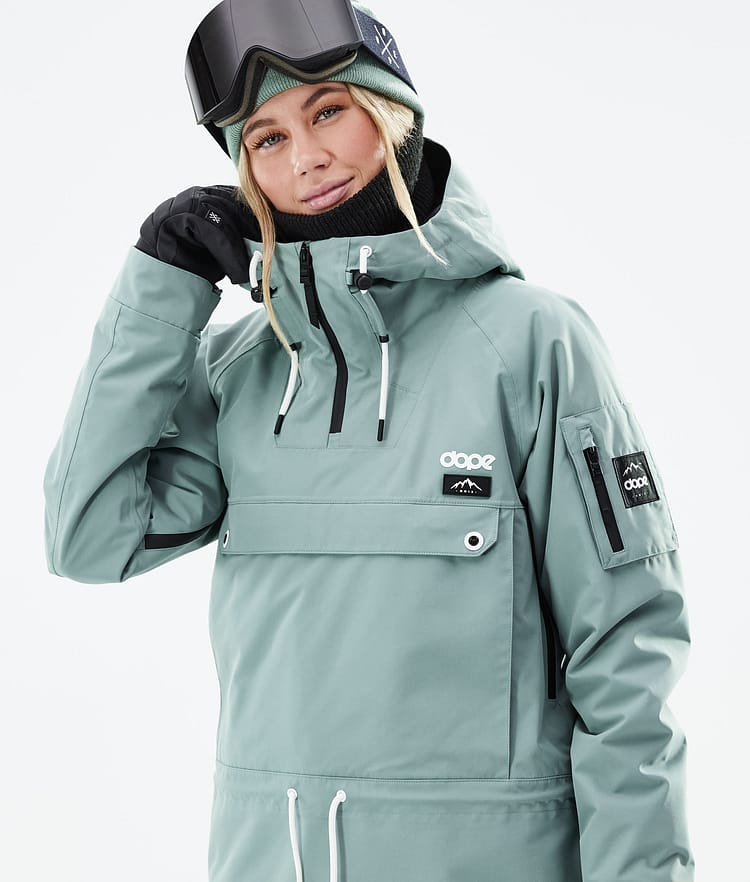 Dope Annok W 21 Chaqueta Snowboard Mujer Faded Green, Image 2 of 9