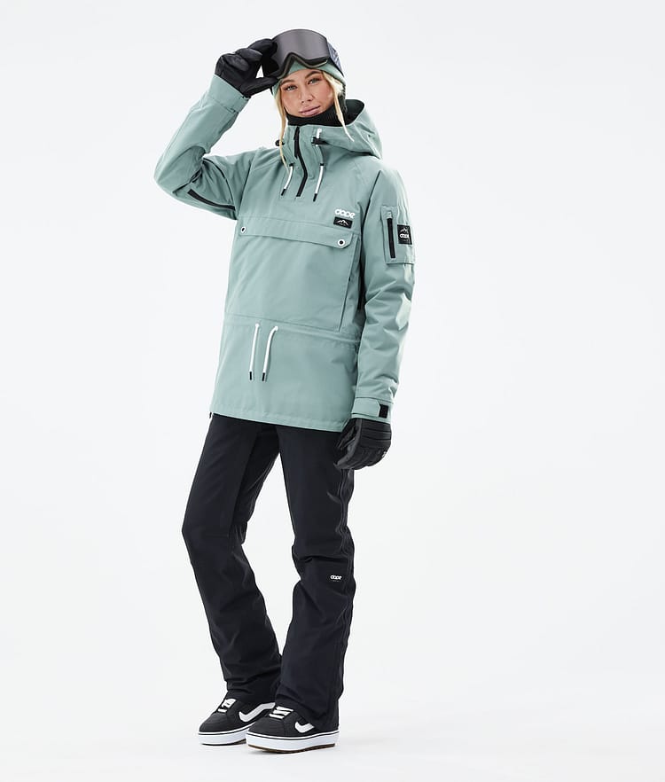 Dope Annok W 21 Chaqueta Snowboard Mujer Faded Green, Image 3 of 9
