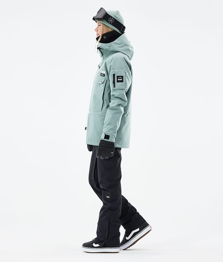Dope Annok W 21 Chaqueta Snowboard Mujer Faded Green, Image 4 of 9