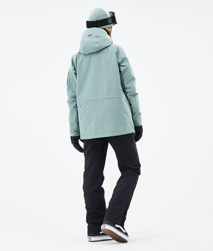 Dope Annok W 21 Chaqueta Snowboard Mujer Faded Green, Image 5 of 9