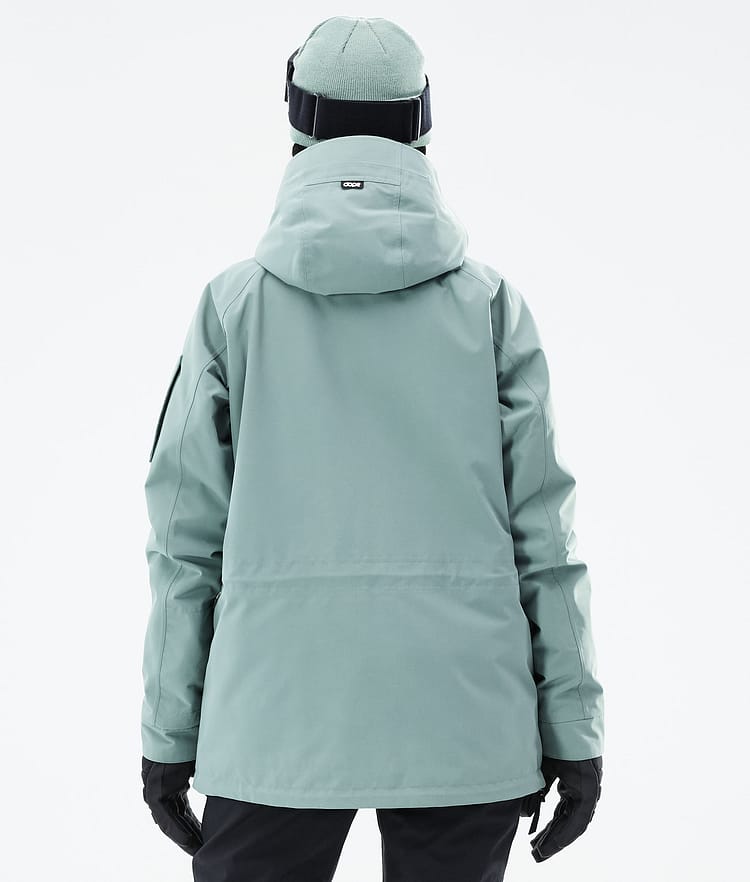 Dope Annok W 21 Chaqueta Snowboard Mujer Faded Green, Image 7 of 9