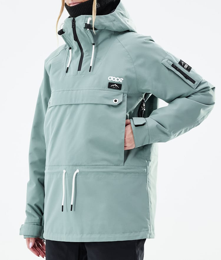 Dope Annok W 21 Chaqueta Snowboard Mujer Faded Green, Image 8 of 9