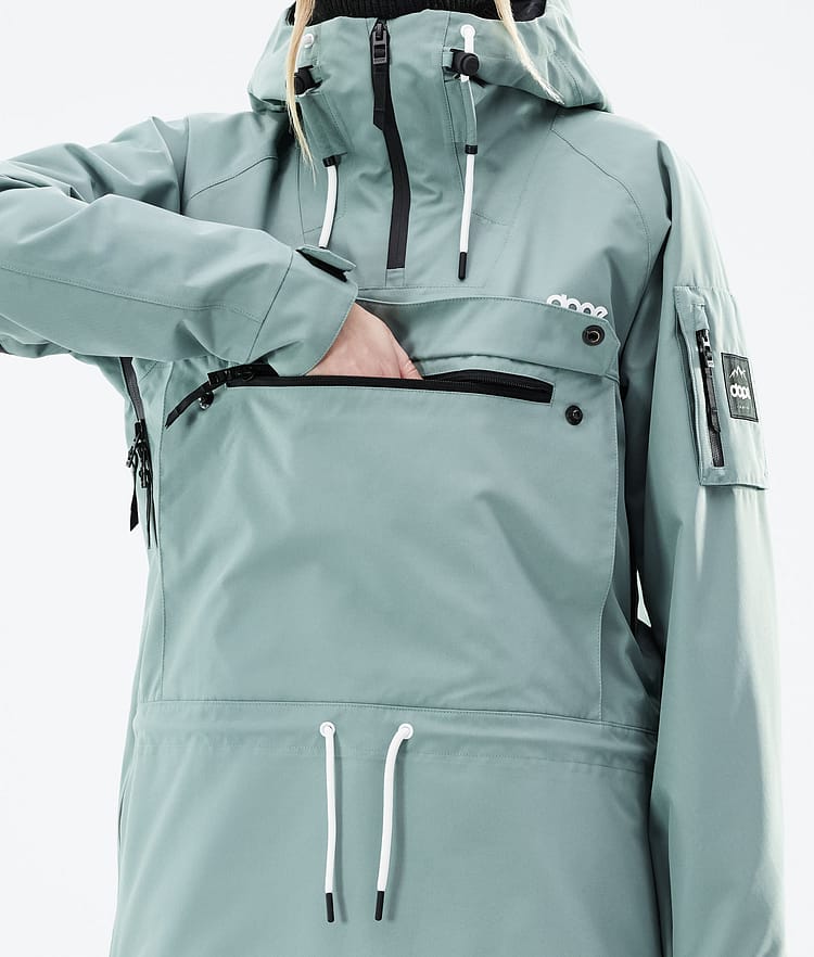 Dope Annok W 21 Chaqueta Esquí Mujer Faded Green, Image 9 of 9