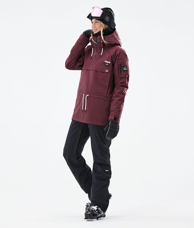 Dope Annok W 21 Chaqueta Esquí Mujer Burgundy, Image 3 of 9