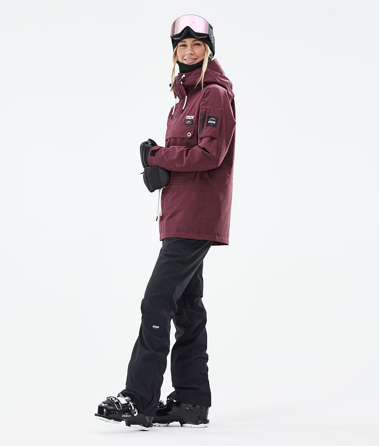 Dope Annok W 21 Chaqueta Esquí Mujer Burgundy, Image 4 of 9