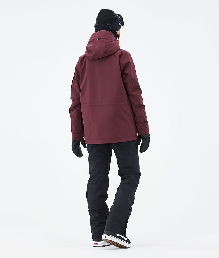Dope Annok W 21 Bunda na Snowboard Dámské Burgundy Renewed, Image 5 of 9