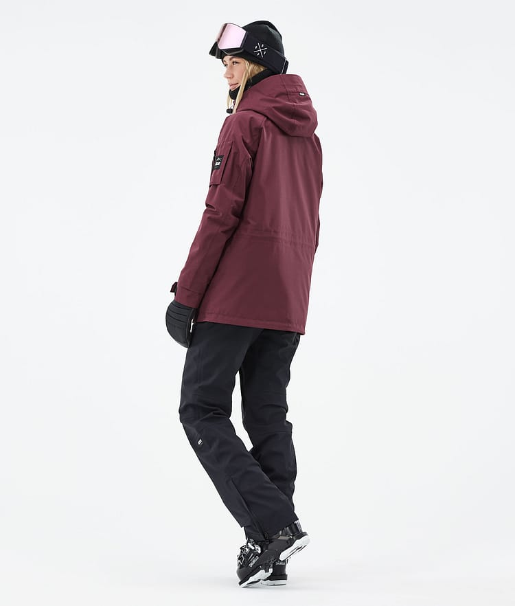 Dope Annok W 21 Chaqueta Esquí Mujer Burgundy, Image 5 of 9