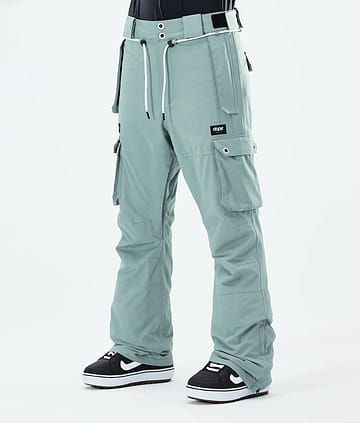 Dope Iconic W 21 Snowboard Pants Faded Green
