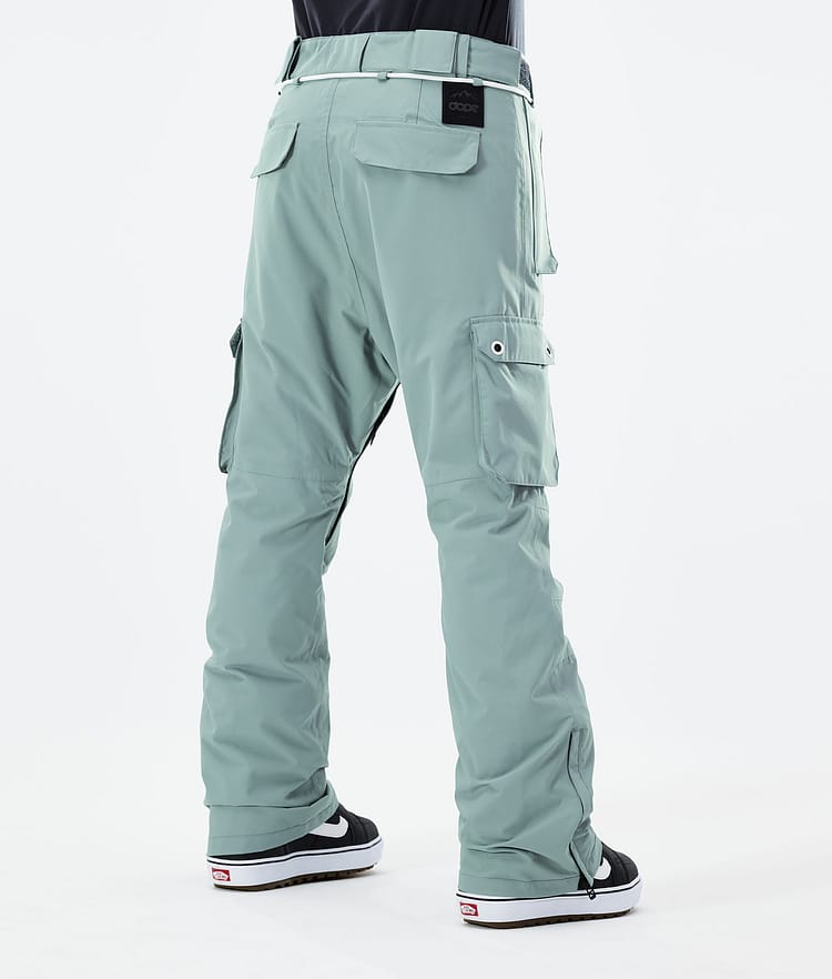 Dope Iconic W 21 Spodnie Snowboardowe Kobiety Faded Green, Image 3 of 6