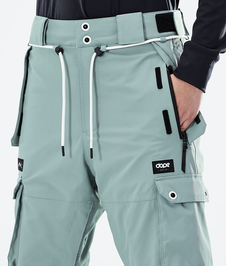 Dope Iconic W 21 Spodnie Narciarskie Kobiety Faded Green, Image 4 of 6