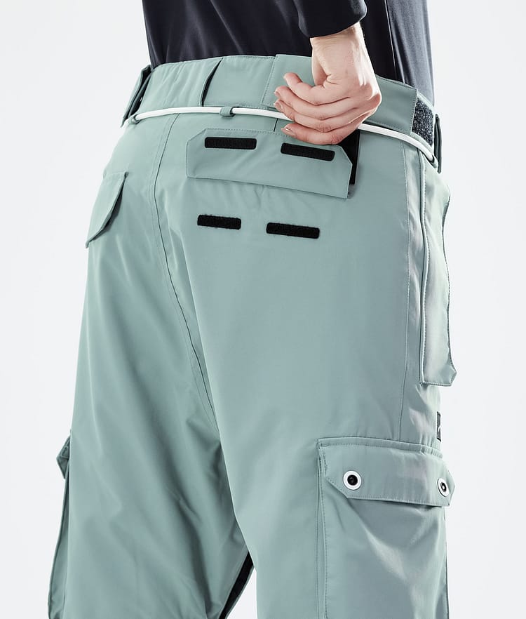 Dope Iconic W 21 Spodnie Narciarskie Kobiety Faded Green, Image 6 of 6