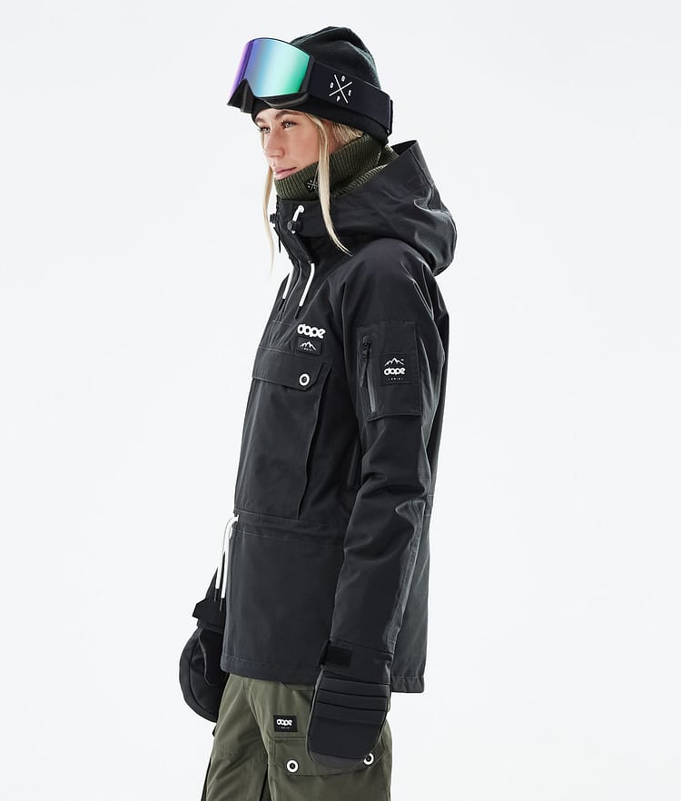 Dope Annok W 21 Lyžařská Bunda Dámské Black, Image 6 of 9