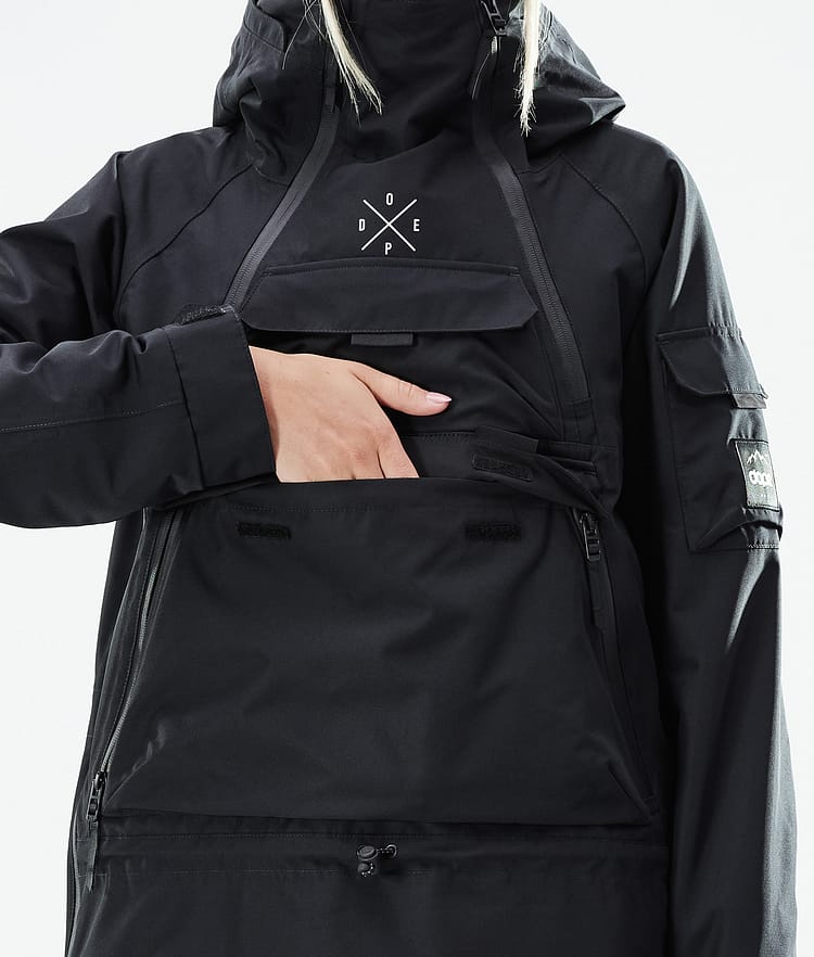Dope Akin W 21 Chaqueta Snowboard Mujer Black, Image 10 of 11