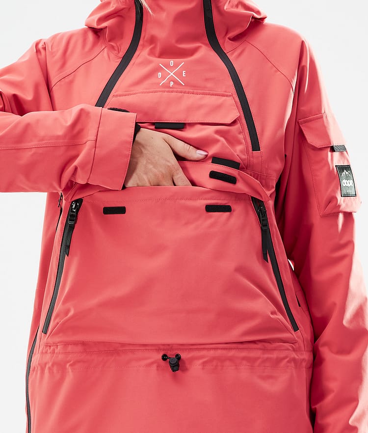 Dope Akin W 21 Bunda na Snowboard Dámské Coral Renewed, Image 10 of 11