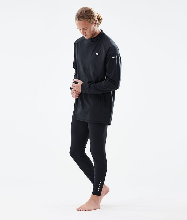 Montec Zulu Legginsy Termoaktywne Mężczyźni Black, Image 3 of 7