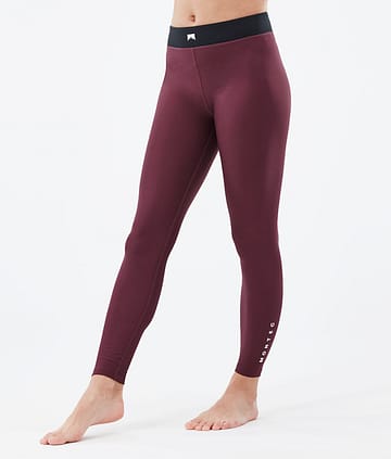 Montec Zulu W Base Layer Pant Burgundy