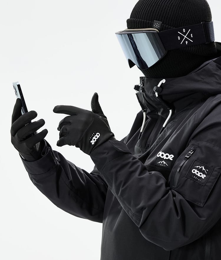 Dope Power 21 Gants de Ski Black/White, Image 3 of 4