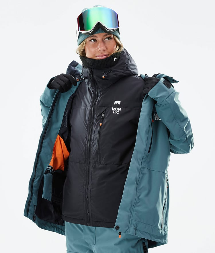 Montec Toasty W 60Gsm Kurtka typu midlayer Kobiety Black, Image 2 of 10