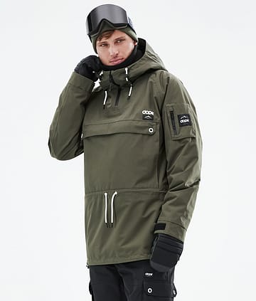 Dope Annok 21 Snowboard Jacket Olive Green