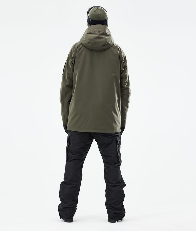 Dope Annok 21 Lyžařská Bunda Pánské Olive Green, Image 6 of 10