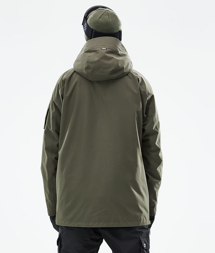 Dope Annok 21 Bunda na Snowboard Pánské Olive Green, Image 8 of 10