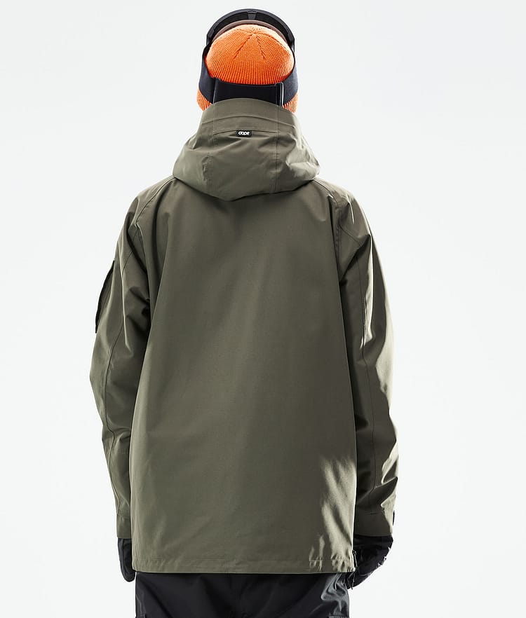 Dope Annok 21 Bunda na Snowboard Pánské Olive Green/Black, Image 8 of 10