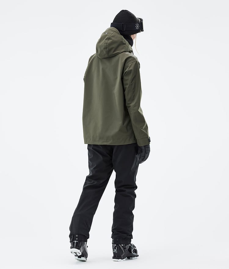 Dope Blizzard W 21 Lyžařská Bunda Dámské Olive Green, Image 5 of 9