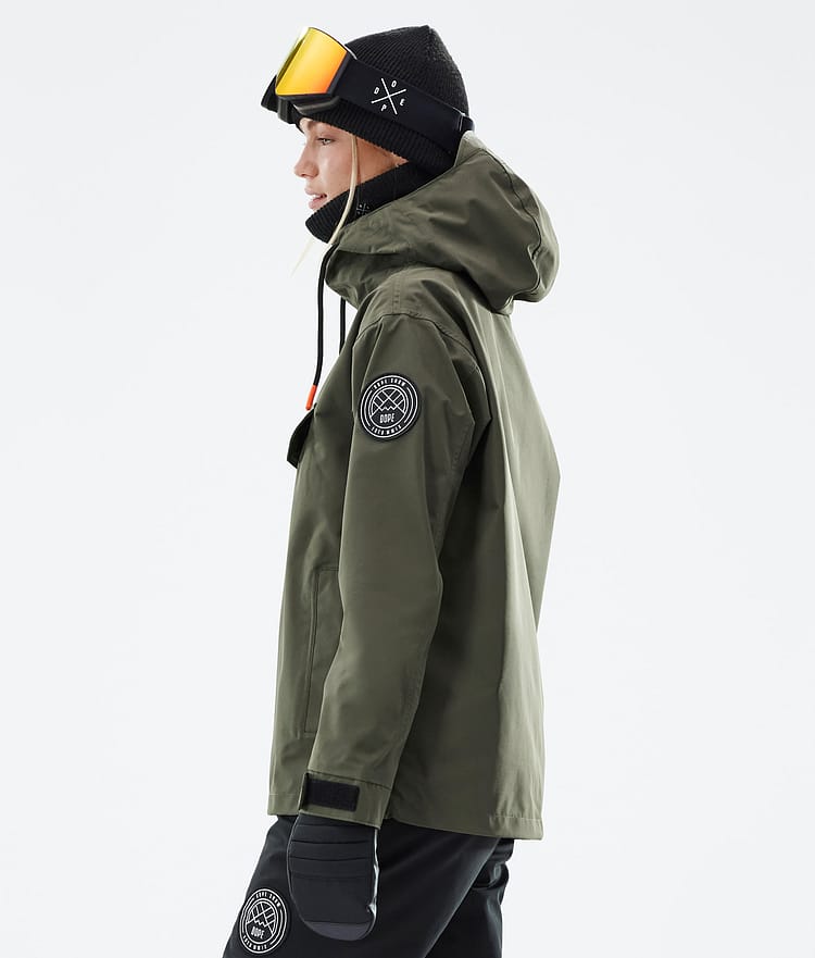 Dope Blizzard W 21 Chaqueta Snowboard Mujer Olive Green, Image 6 of 9