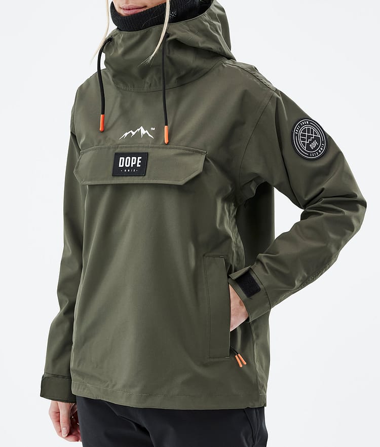 Dope Blizzard W 21 Chaqueta Snowboard Mujer Olive Green, Image 8 of 9