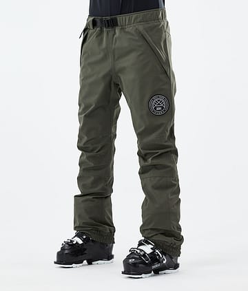 Dope Blizzard W 21 Ski Pants Olive Green