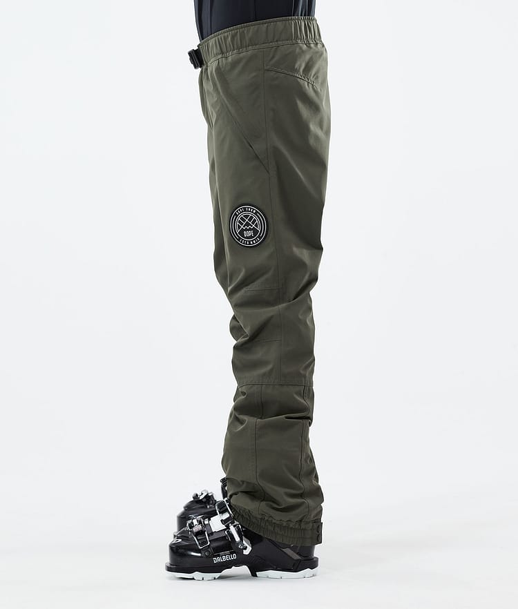 Dope Blizzard W 21 Spodnie Narciarskie Kobiety Olive Green, Image 2 of 4