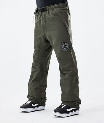 Dope Blizzard 21 Snowboard Pants Olive Green