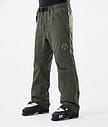 Dope Blizzard 21 Lyžařské Kalhoty Pánské Olive Green