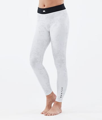 Montec Zulu W Base Layer Pant White Tiedye