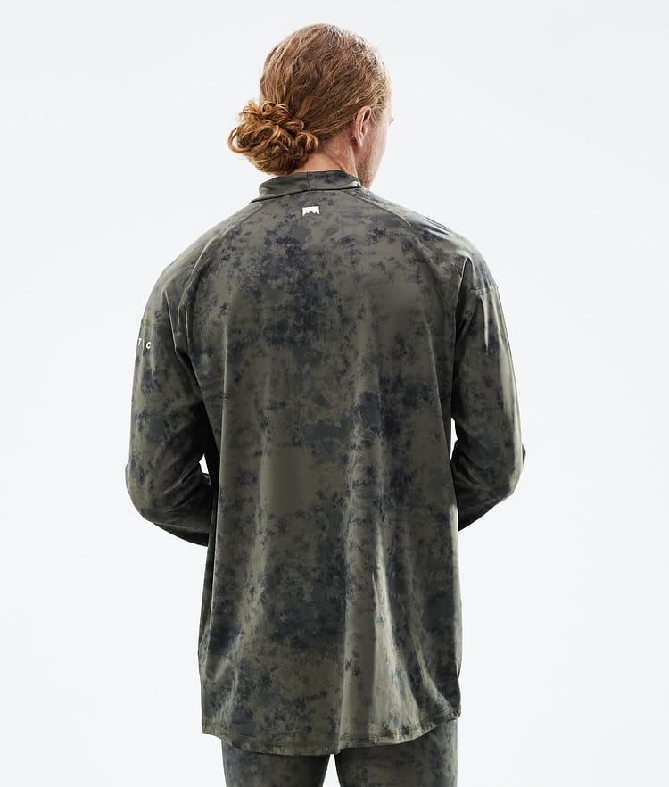 Montec Zulu Top Termiczny Mężczyźni Olive Green Tiedye, Image 2 of 6