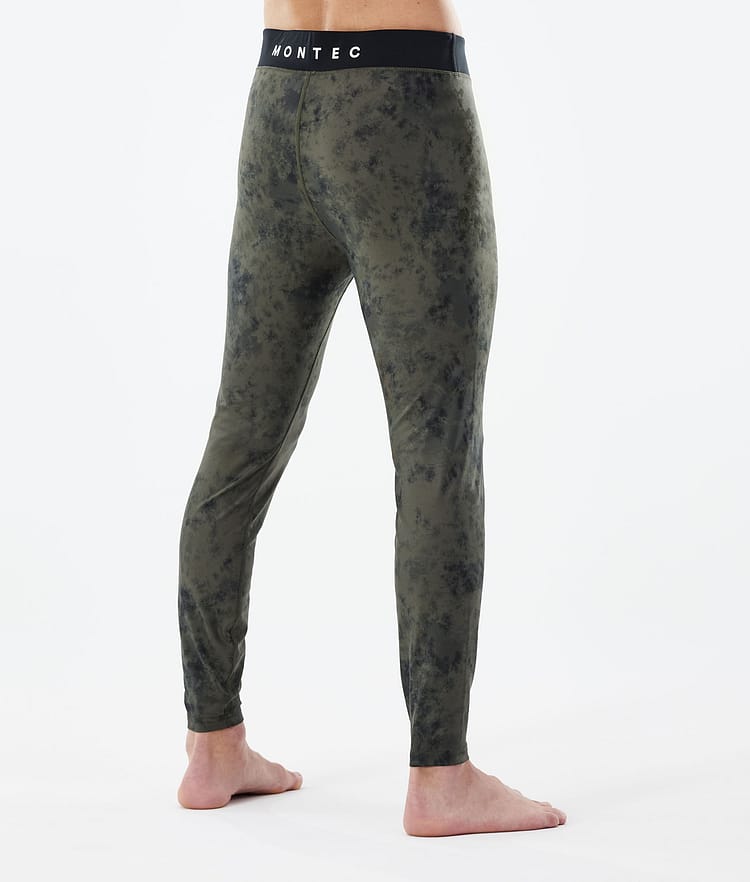 Montec Zulu Termokalhoty Pánské Olive Green Tiedye, Image 2 of 7