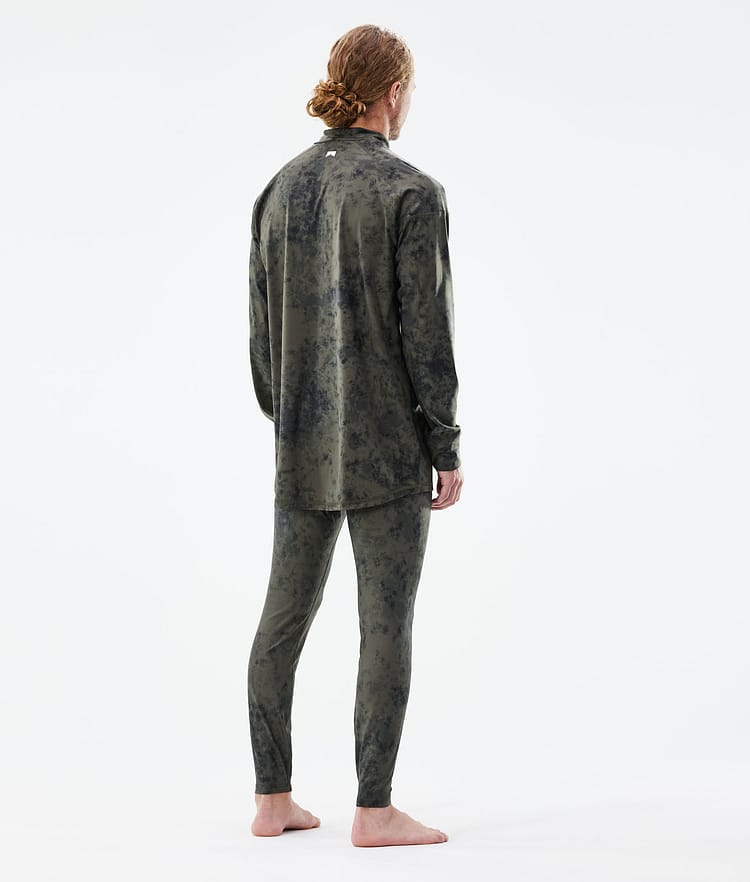 Montec Zulu Termokalhoty Pánské Olive Green Tiedye, Image 4 of 7