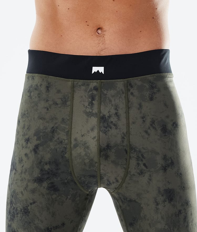 Montec Zulu Termokalhoty Pánské Olive Green Tiedye, Image 5 of 7