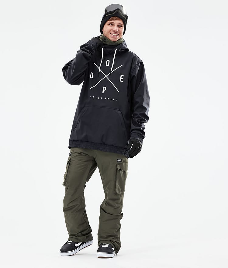 Dope Yeti 21 Bunda na Snowboard Pánské 2X-Up Black, Image 4 of 9